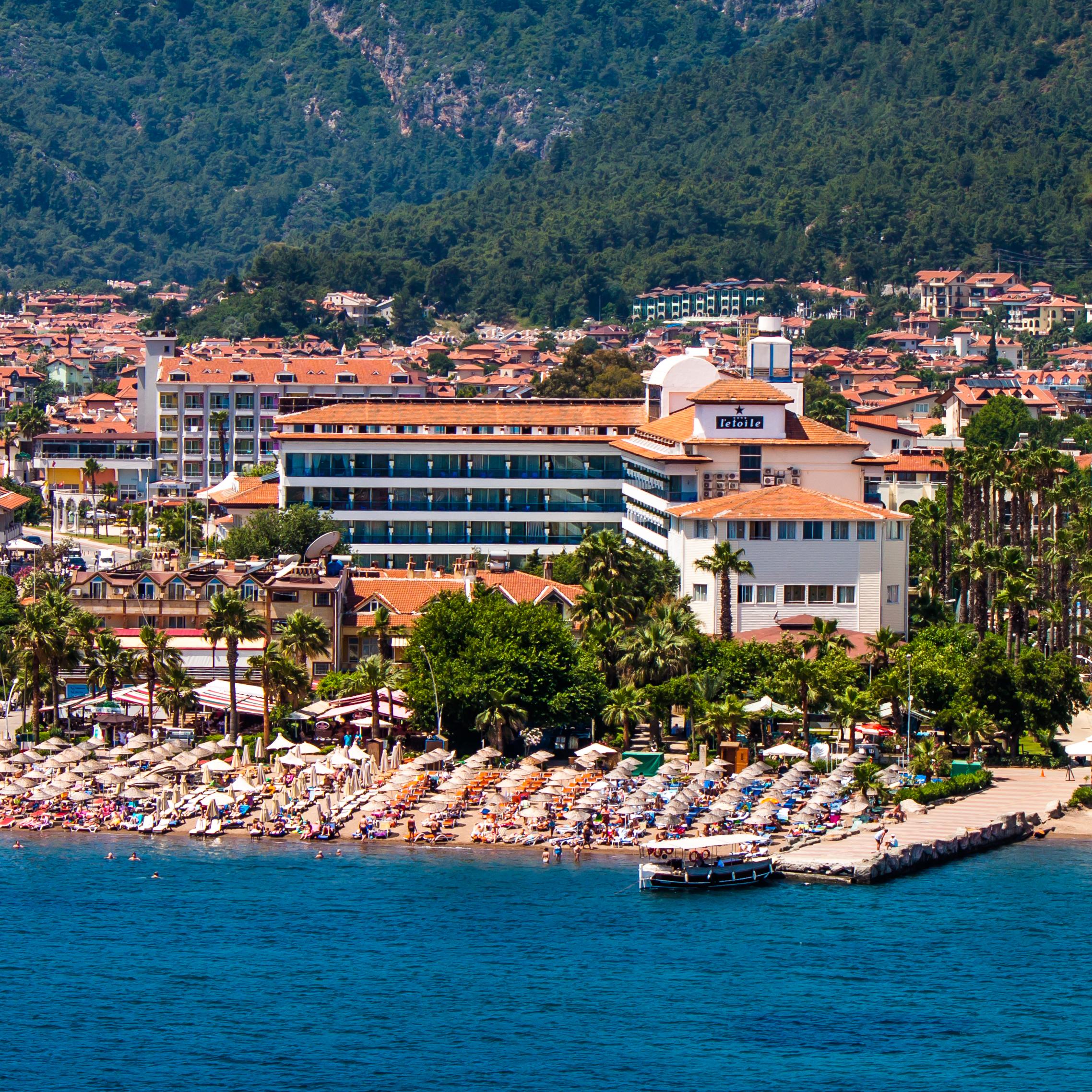 Letoile Beach Hotel İçmeler Ngoại thất bức ảnh